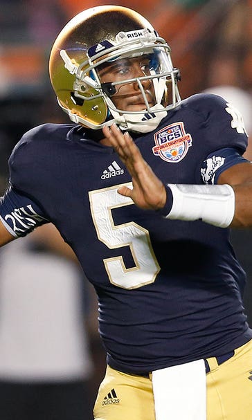 Back at Notre Dame, Everett Golson burns to bury Alabama blowout